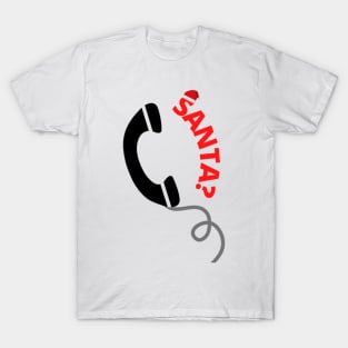 Santa phone T-Shirt